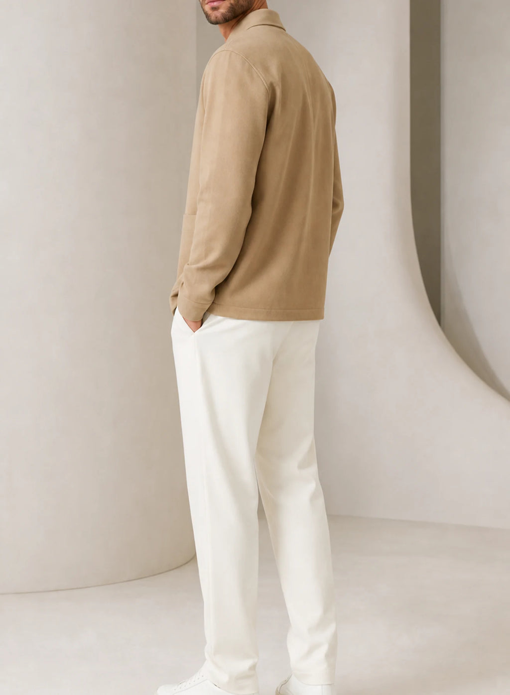 Dune Casual Overshirt, casual overshirt shown in a complementary studio setting