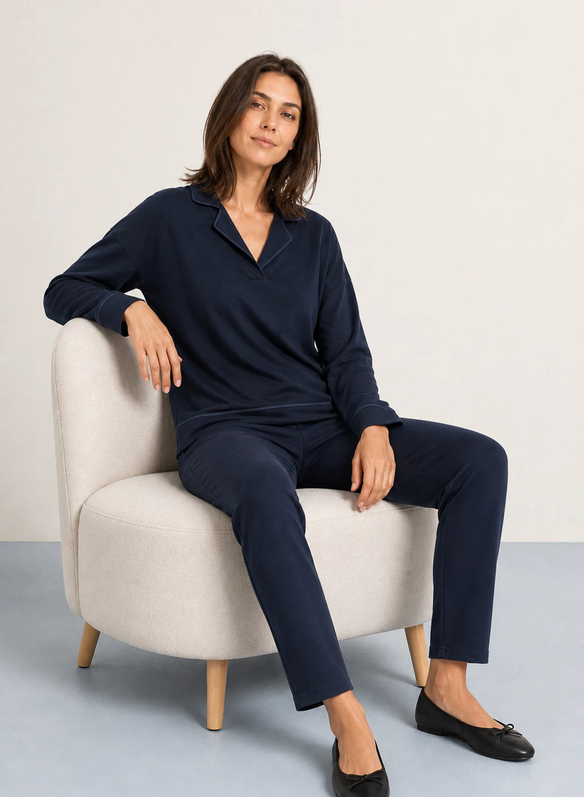 Alternate view of Harbour Lounge Set in Deep navy