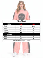 Co-ord Set Pastel Peach by Hangout in Pastel Peach — two-piece co-ord set, view 7