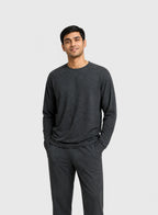 Nightfall Lounge Set, two-piece lounge set in Charcoal, product view on a white background