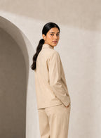 Sandbar Co-ord Set, two-piece co-ord shown in a complementary studio setting