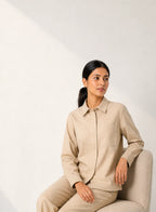 Alternate view of Sandbar Co-ord Set in Warm sand
